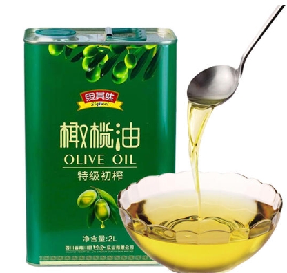 【橄榄油】 青川县特级初榨橄榄油2L凉拌炒菜生饮礼盒装食用油包邮
